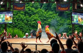 Platform sabung ayam live real-time dengan fitur interaktif