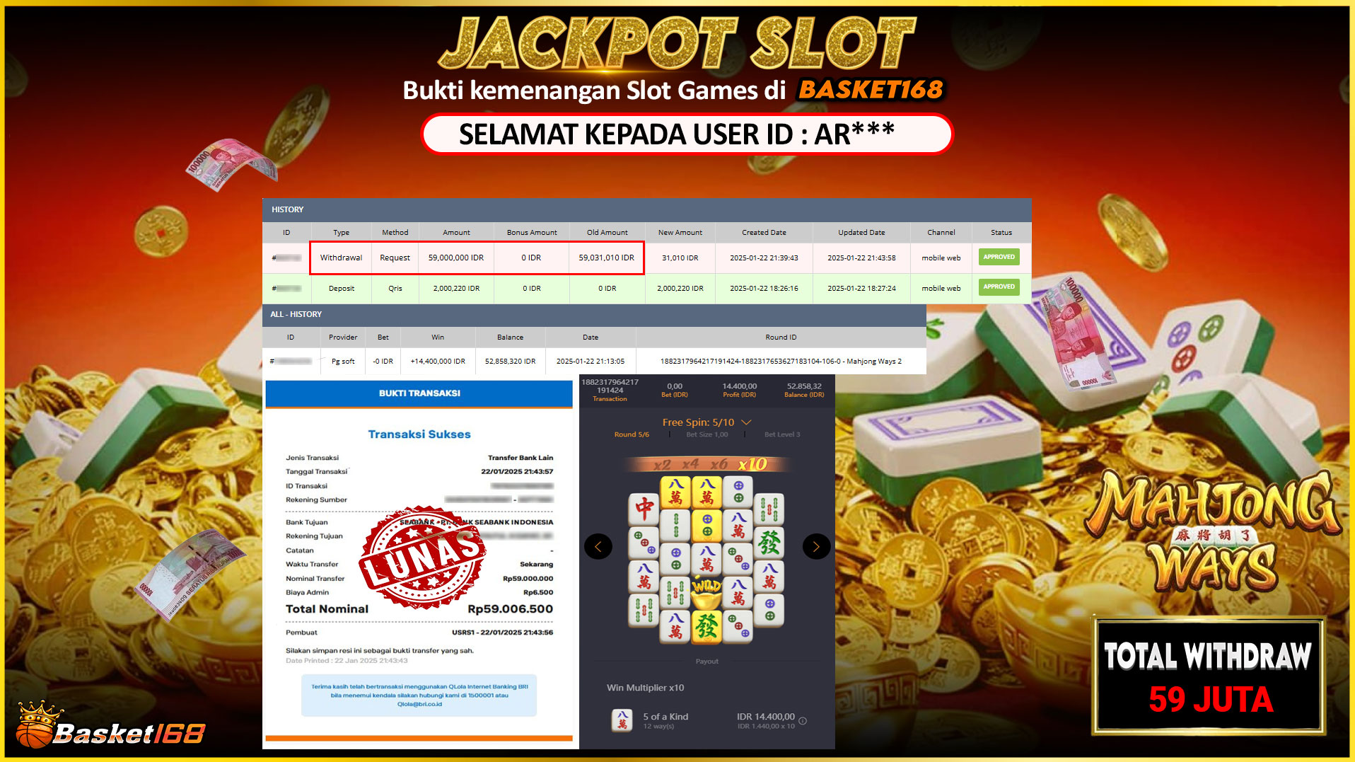 Basket168 Login Mobile: Main Slot & Togel Lewat HP Lebih Gampang