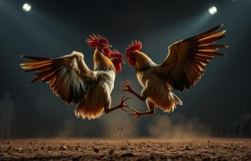 sabung ayam interaktif